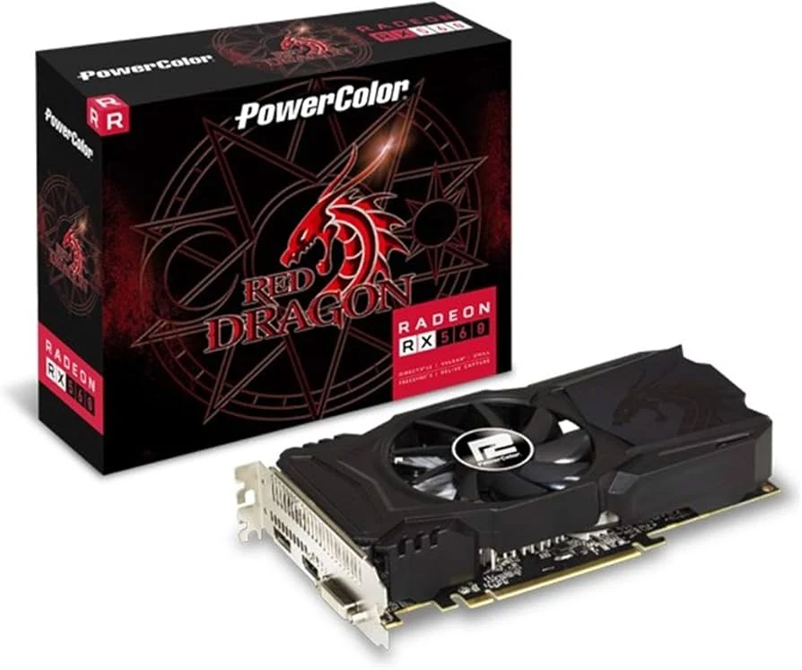 VGA PowerColor Red Dragon Radeon RX 580 4GB - GDDR5 - NEW