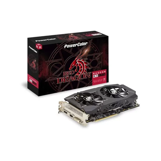 VGA PowerColor Red Dragon Radeon RX 590 8GB - GDDR5 - NEW