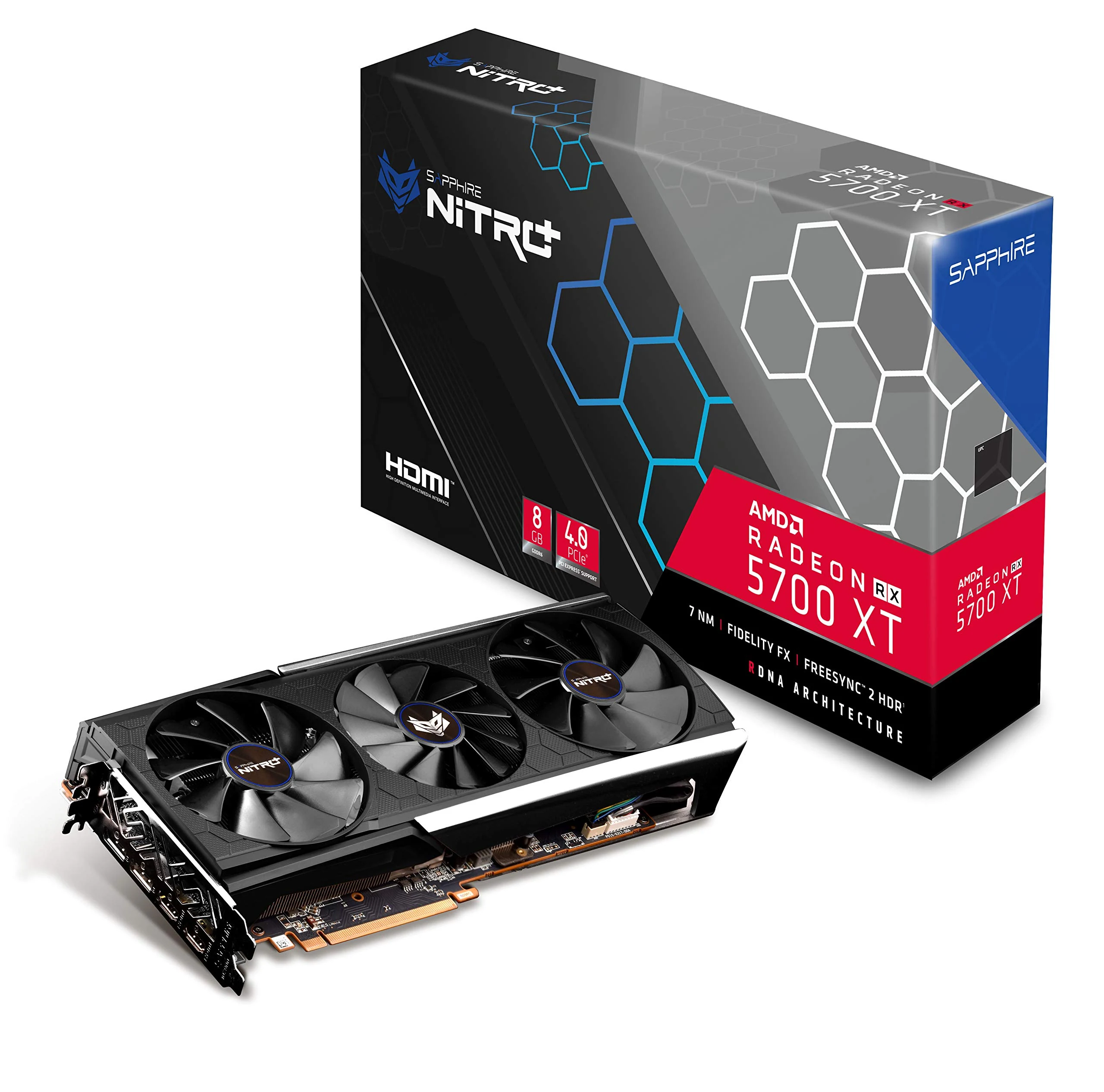 VGA Sapphire NITRO+ Radeon RX 5700 XT BE 8GB - GDDR6 - NEW