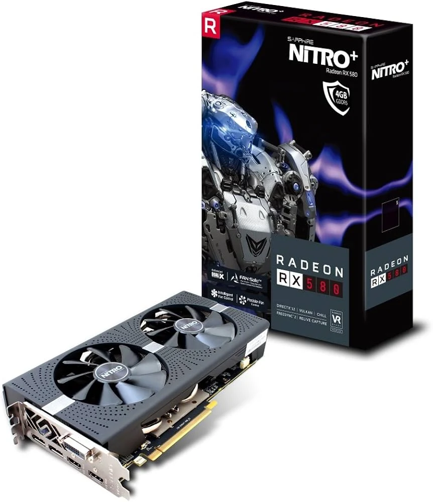 VGA Sapphire NITRO+ Radeon RX 580 4GB - GDDR5 - NEW