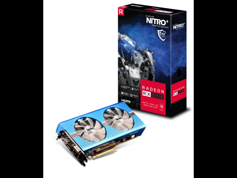 VGA Sapphire NITRO+ Radeon RX 590 Special Edition 8GB - GDDR5 - NEW