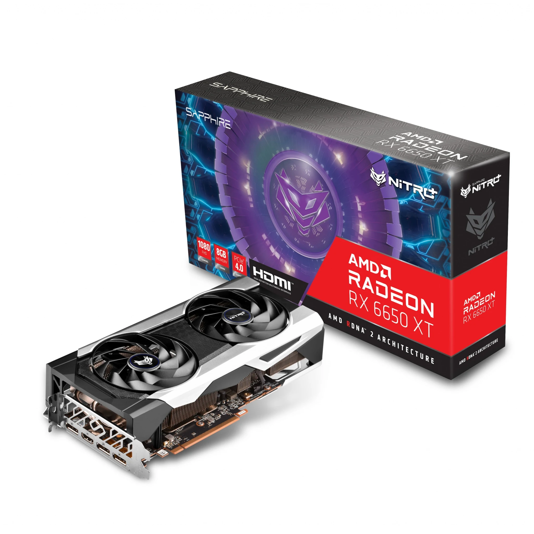 VGA Sapphire NITRO+ Radeon RX 6650 XT 8GB - GDDR6 - NEW