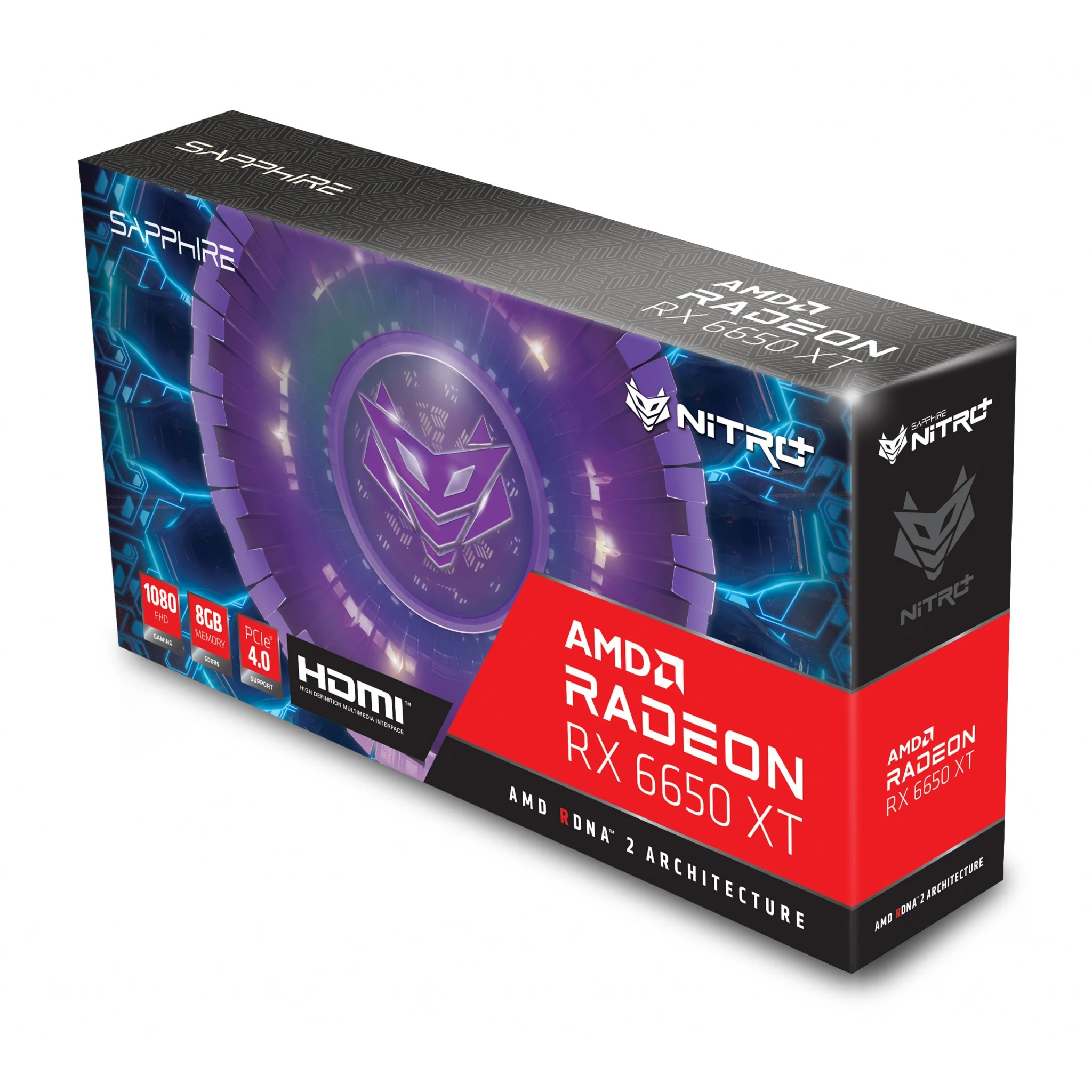 VGA Sapphire NITRO+ Radeon RX 6650 XT 8GB - GDDR6 - NEW