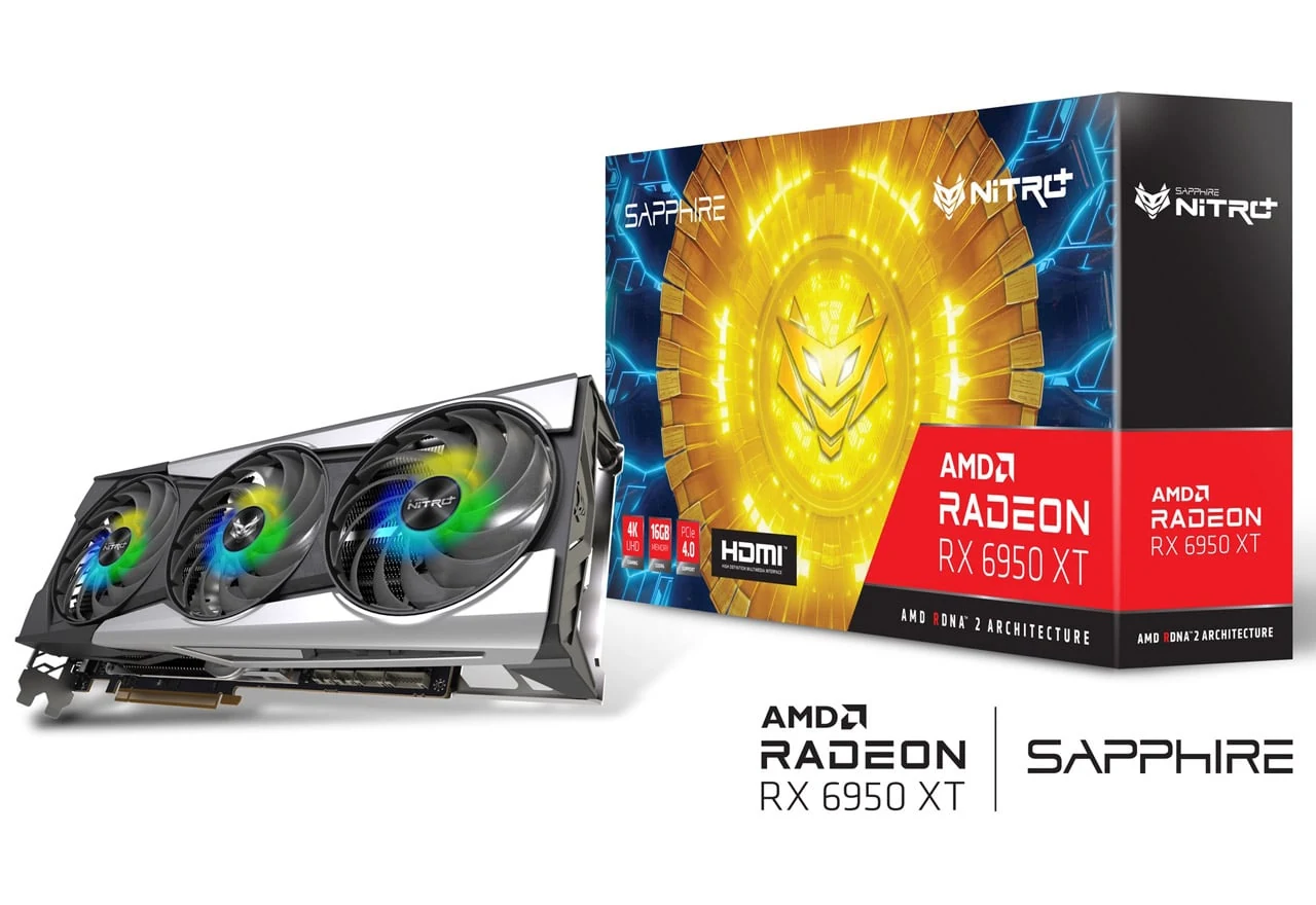 VGA Sapphire NITRO+ Radeon RX 6950 XT PURE 16GB - GDDR6 - NEW