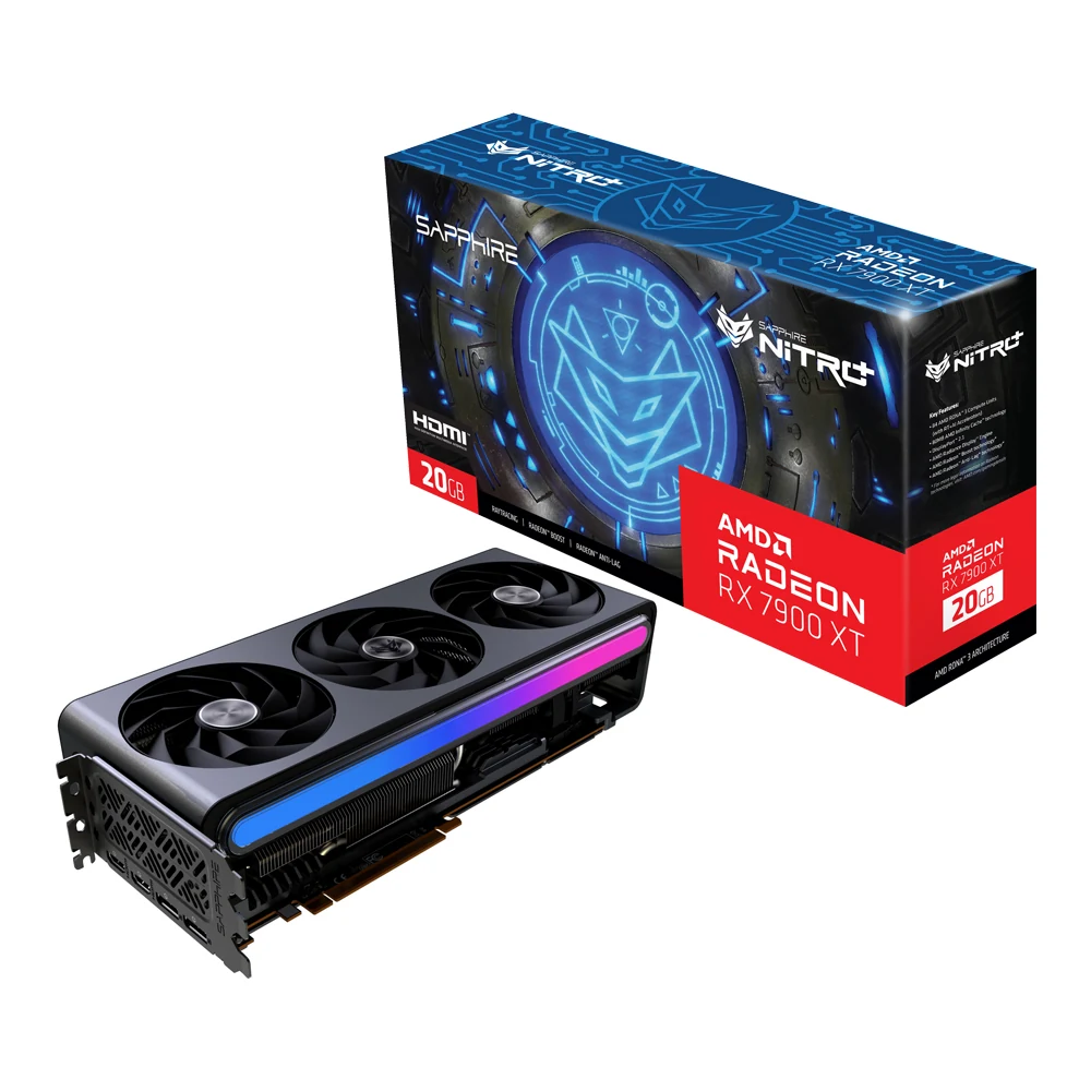 VGA Sapphire NITRO+ Radeon RX 7900 XT Vapor-X 20GB - GDDR6 - NEW