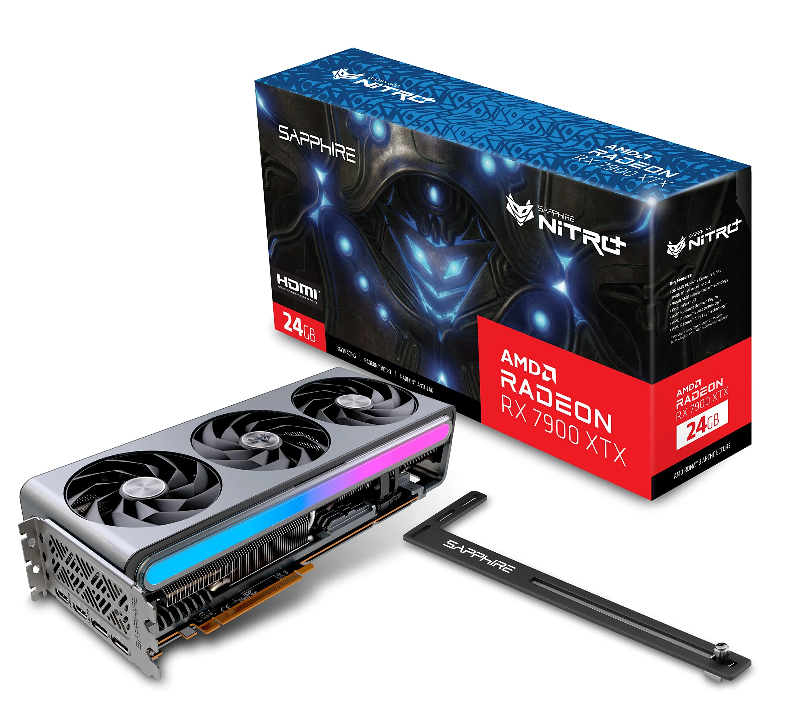 VGA Sapphire NITRO+ Radeon RX 7900 XTX Vapor-X 24GB - GDDR6 - NEW