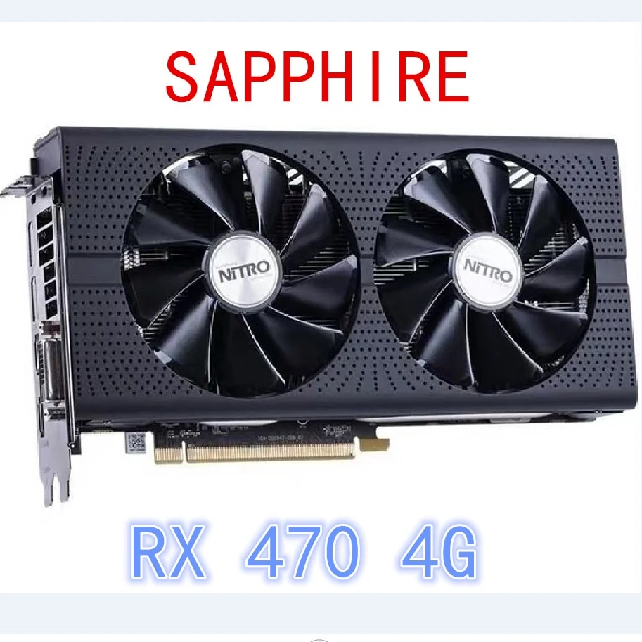 VGA Sapphire PULSE Radeon RX 470 4GB - GDDR5 - NEW