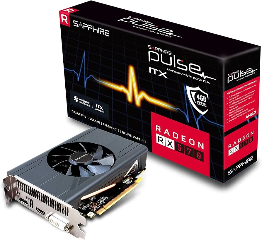 VGA Sapphire PULSE Radeon RX 570 4GB - GDDR5 - NEW