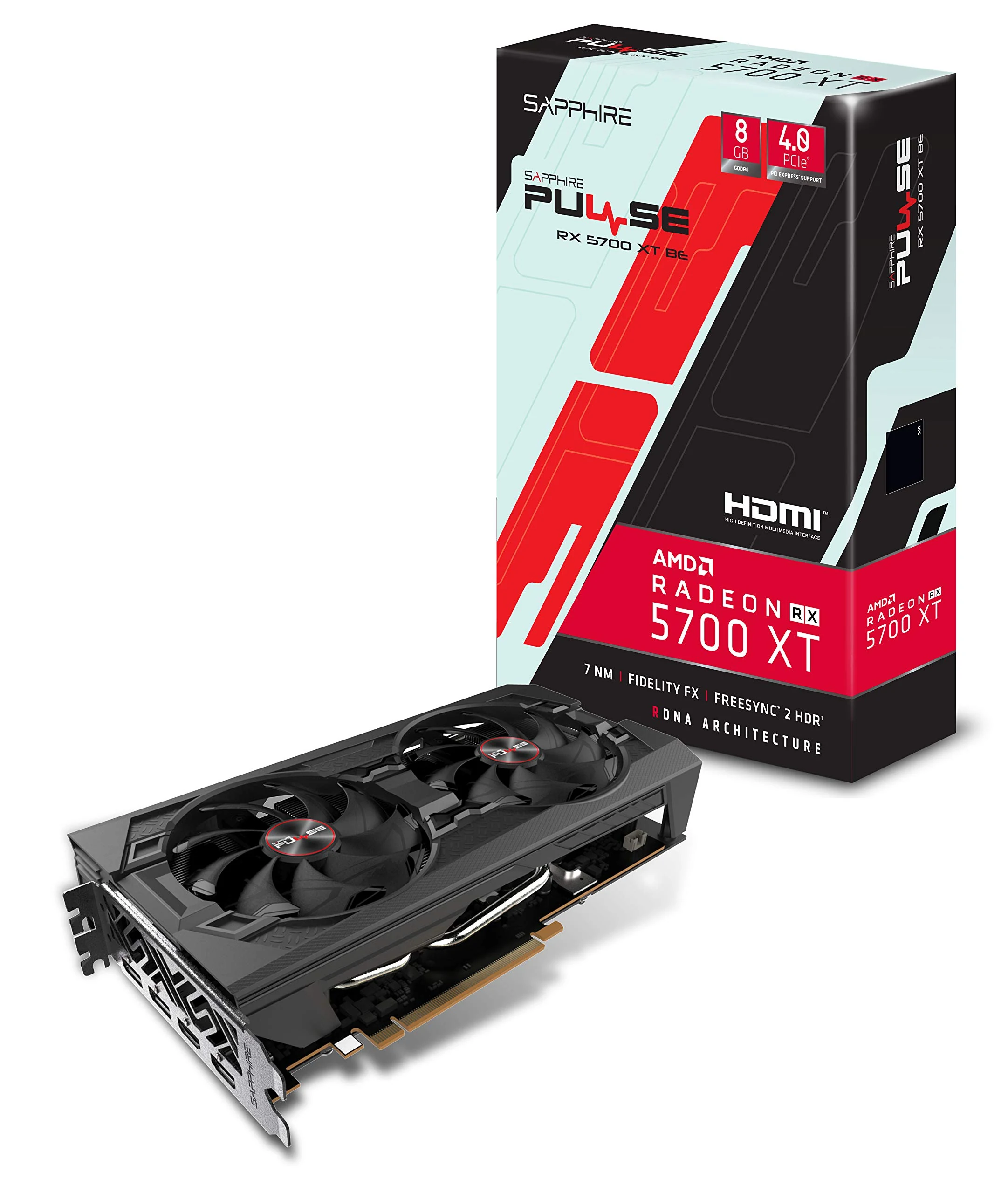 VGA Sapphire PULSE Radeon RX 5700 XT BE 8GB - GDDR6 - NEW