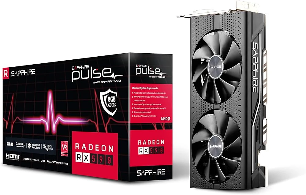 VGA Sapphire PULSE Radeon RX 590 8GB - GDDR5 - NEW