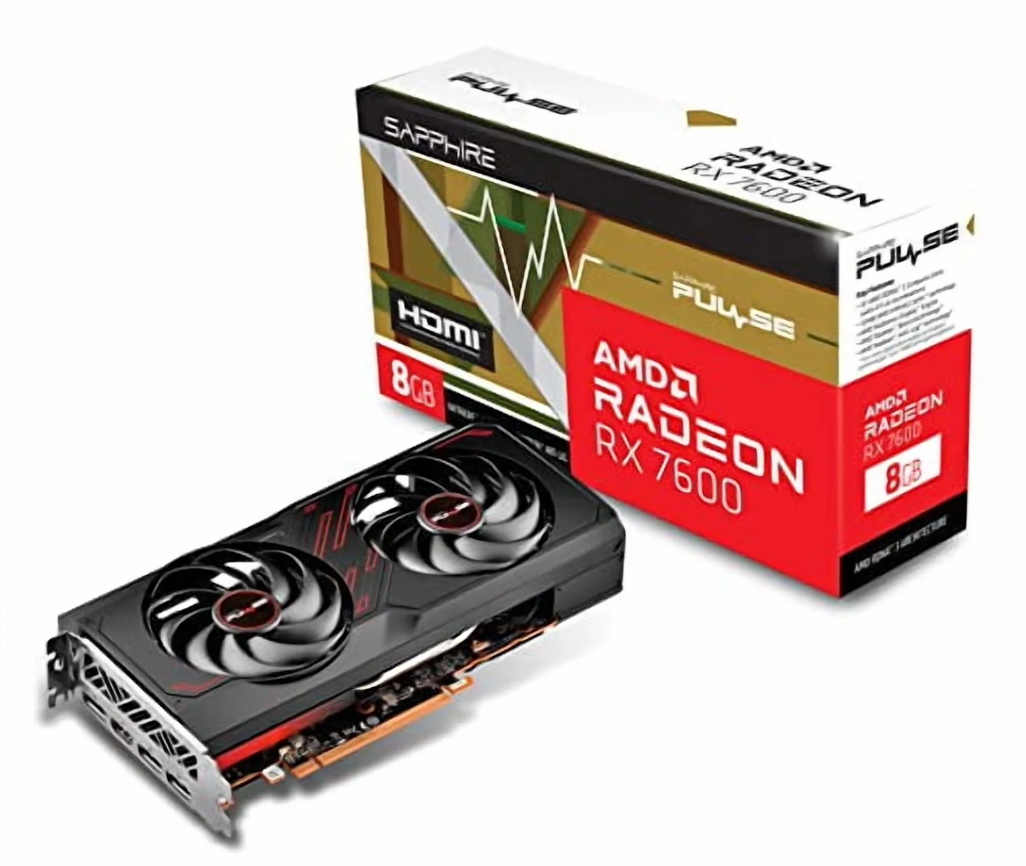 VGA Sapphire PULSE Radeon RX 6500 XT 4GB - GDDR6 - NEW