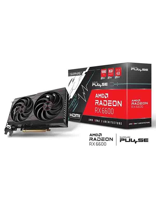 VGA Sapphire PULSE Radeon RX 6600 8GB - GDDR6 - NEW