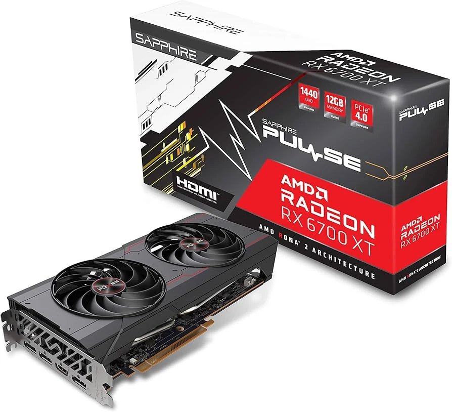 VGA Sapphire PULSE Radeon RX 6700 XT 12GB - GDDR6 - NEW