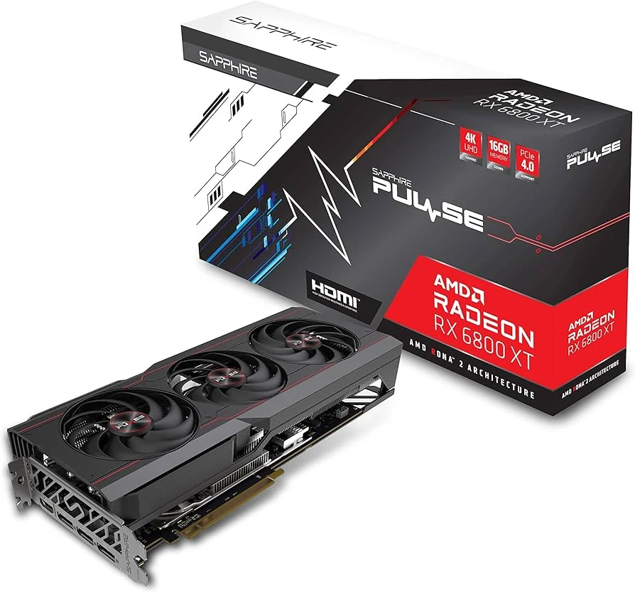 VGA Sapphire PULSE Radeon RX 6800 XT 16GB - GDDR6 - NEW