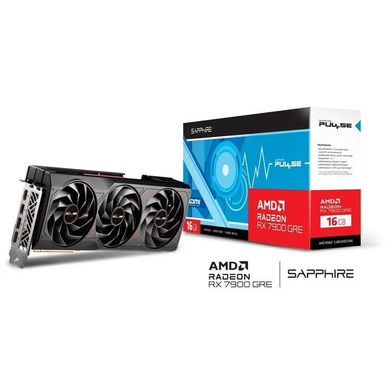 VGA Sapphire PULSE Radeon RX 7900 GRE 16GB - GDDR6 - NEW