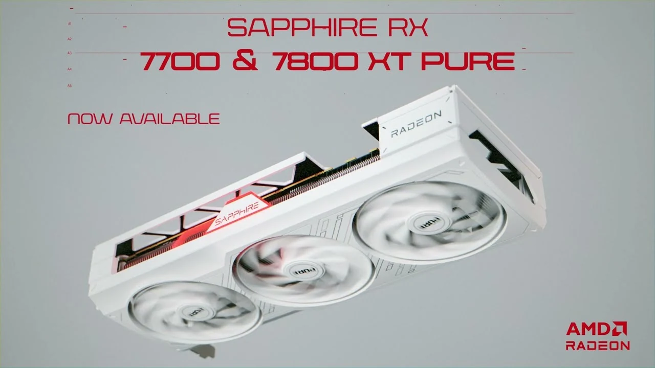VGA Sapphire PURE Radeon RX 7800 XT 16GB - GDDR6 - NEW