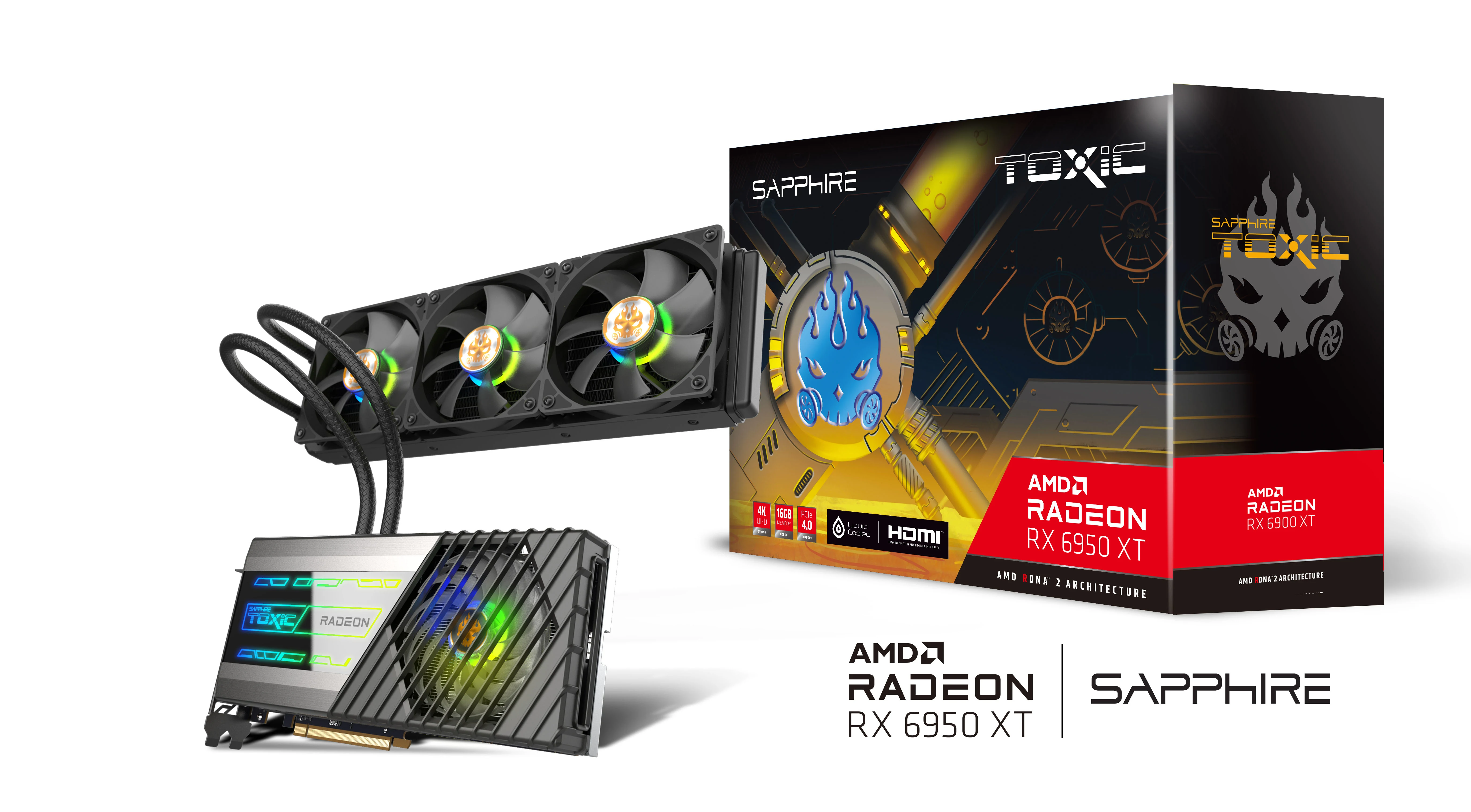 VGA Sapphire TOXIC Radeon RX 6950 XT Limited Edition 16GB - GDDR6 - NEW