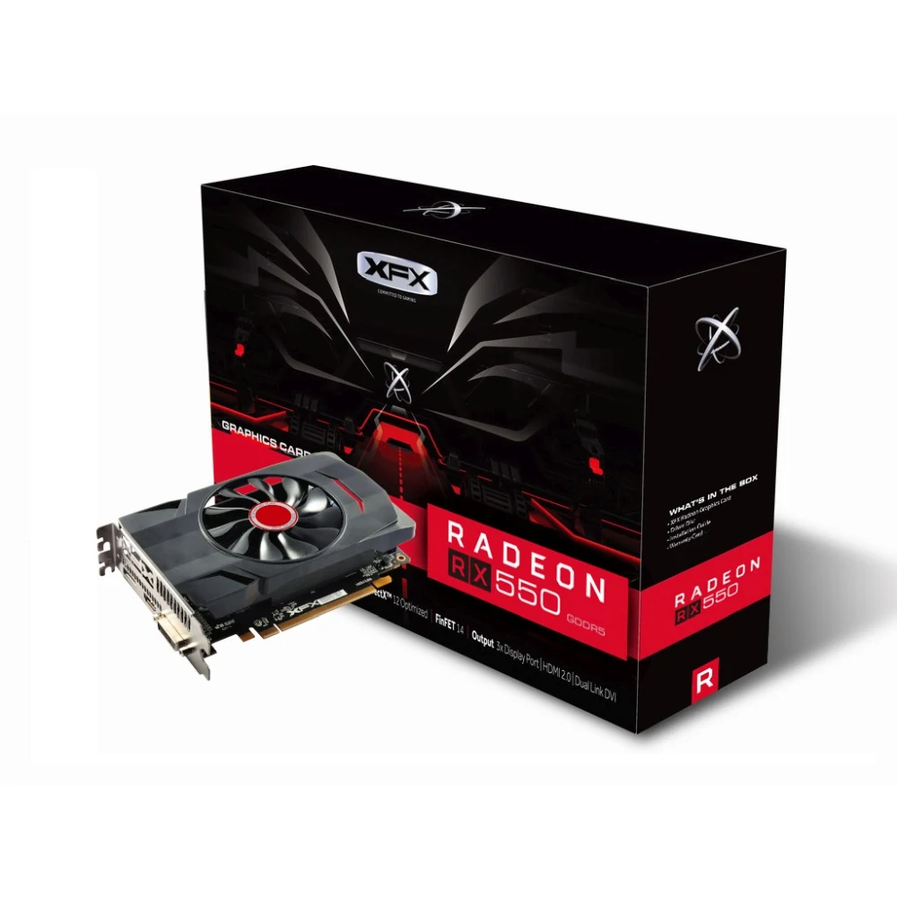 VGA XFX Radeon RX 550 Core Edition 2GB - GDDR5 - NEW