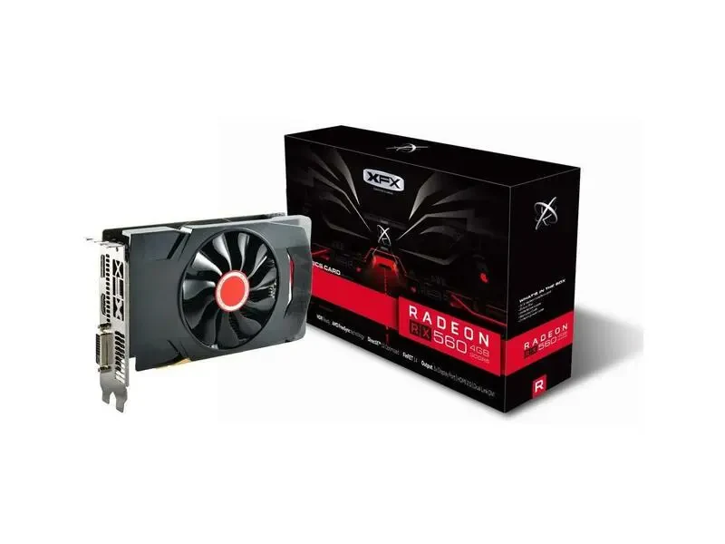 VGA XFX Radeon RX 560 Double Dissipation 4GB - GDDR5 - NEW