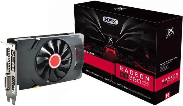VGA XFX Radeon RX 560 Double Dissipation 4GB - GDDR5 - NEW