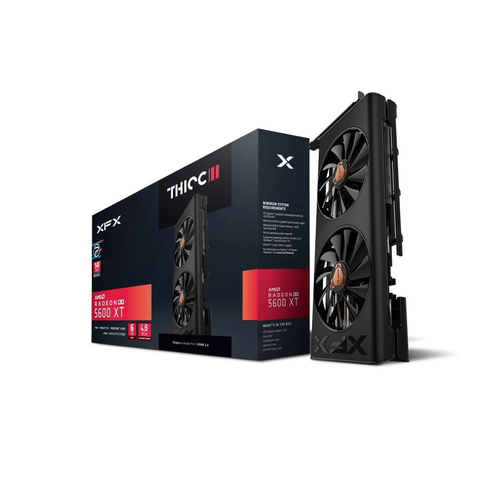 VGA XFX Radeon RX 5600 XT THICC II Pro 6GB - GDDR6 - NEW