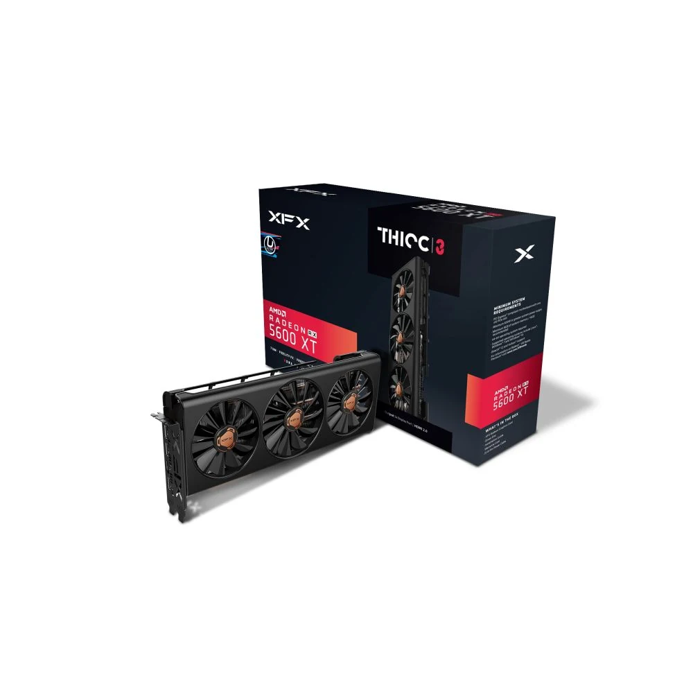 VGA XFX Radeon RX 5600 XT THICC III Pro 6GB - GDDR6 - NEW