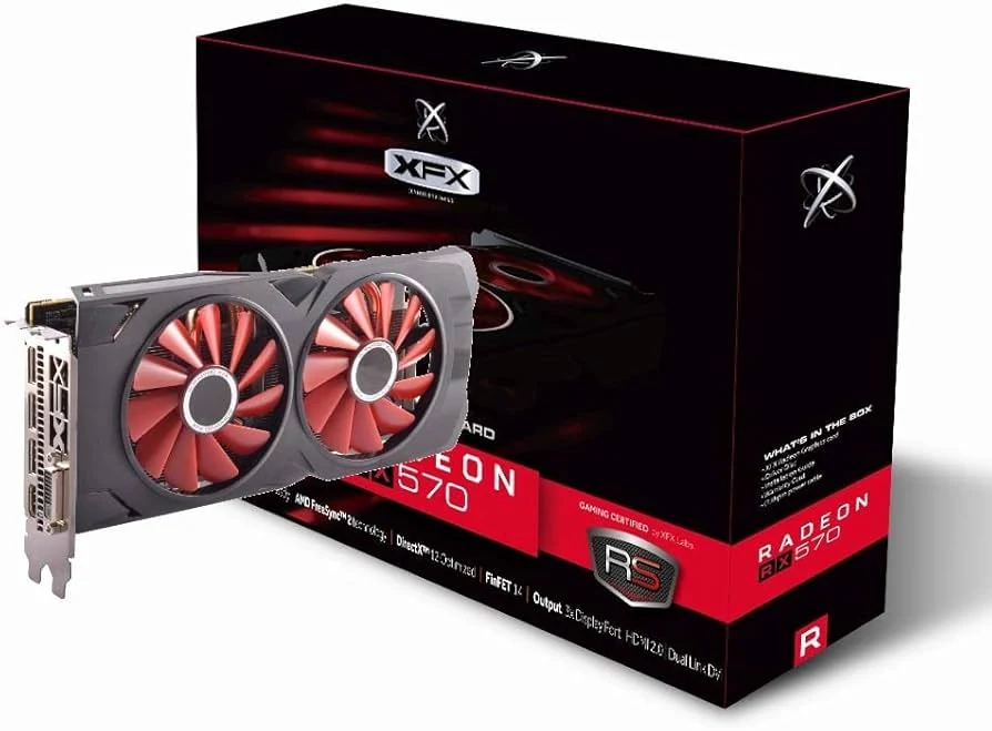 VGA XFX Radeon RX 570 RS XXX Edition 4GB - GDDR5 - NEW
