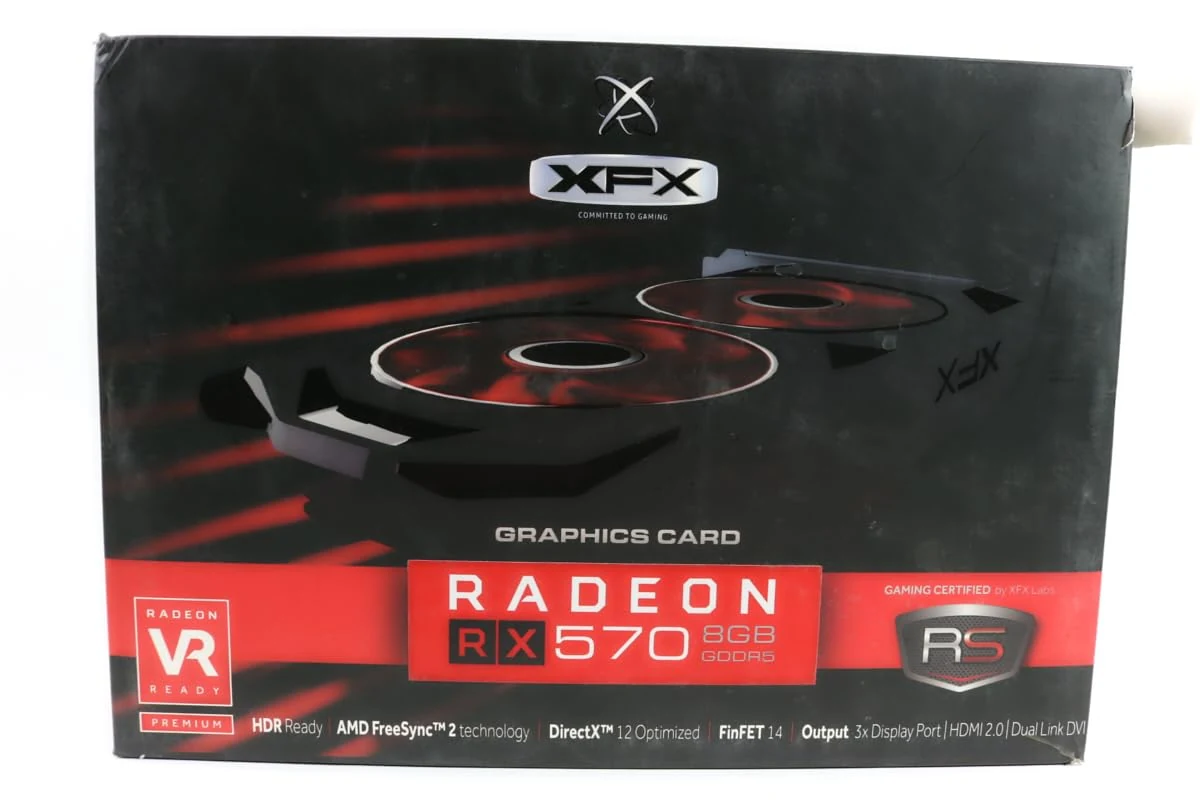 VGA XFX Radeon RX 570 RS XXX Edition 8GB - GDDR5 - NEW