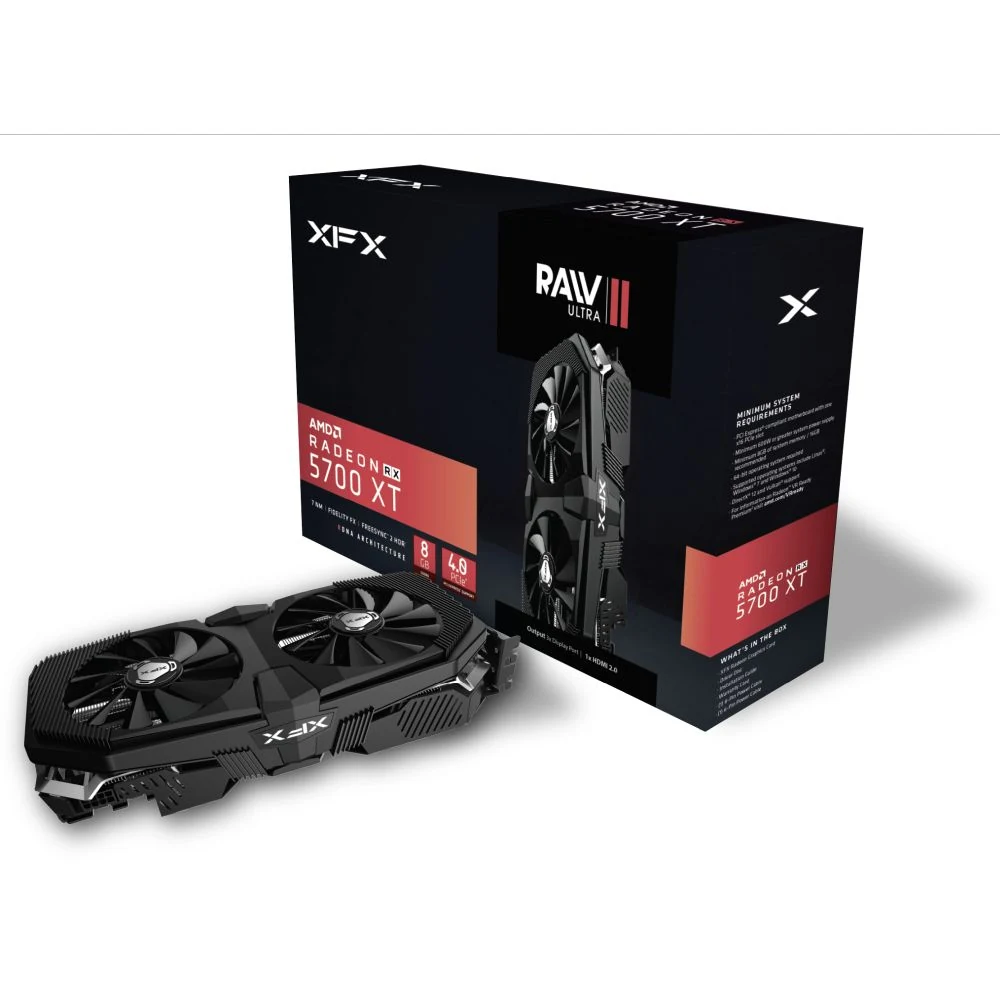 VGA XFX Radeon RX 5700 RAW II 8GB - GDDR6 - NEW