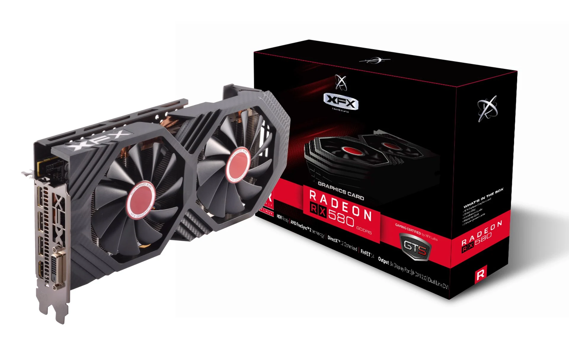 VGA XFX Radeon RX 580 GTS XXX Edition 8GB - GDDR5 - NEW