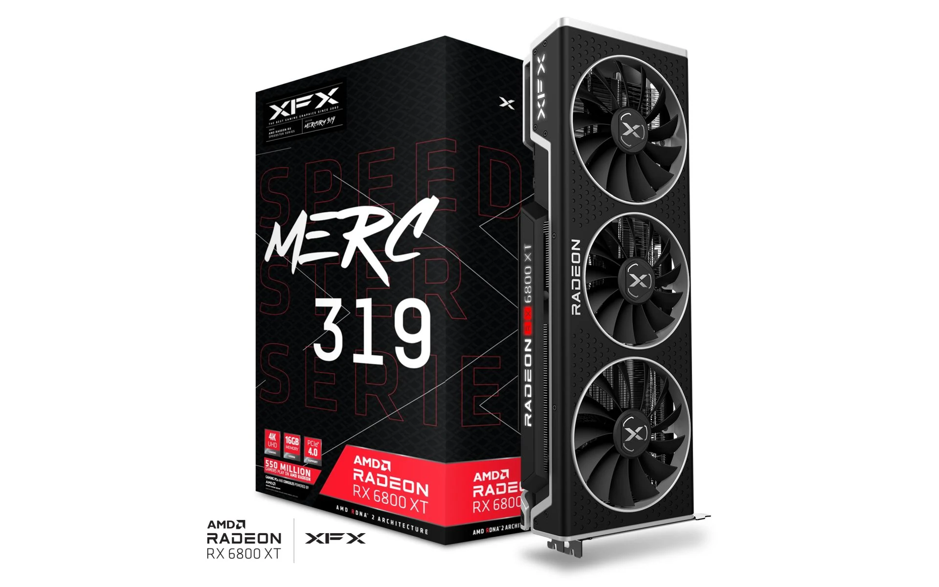 VGA XFX Speedster MERC 319 Radeon RX 6800 Core 16GB - GDDR6 - NEW