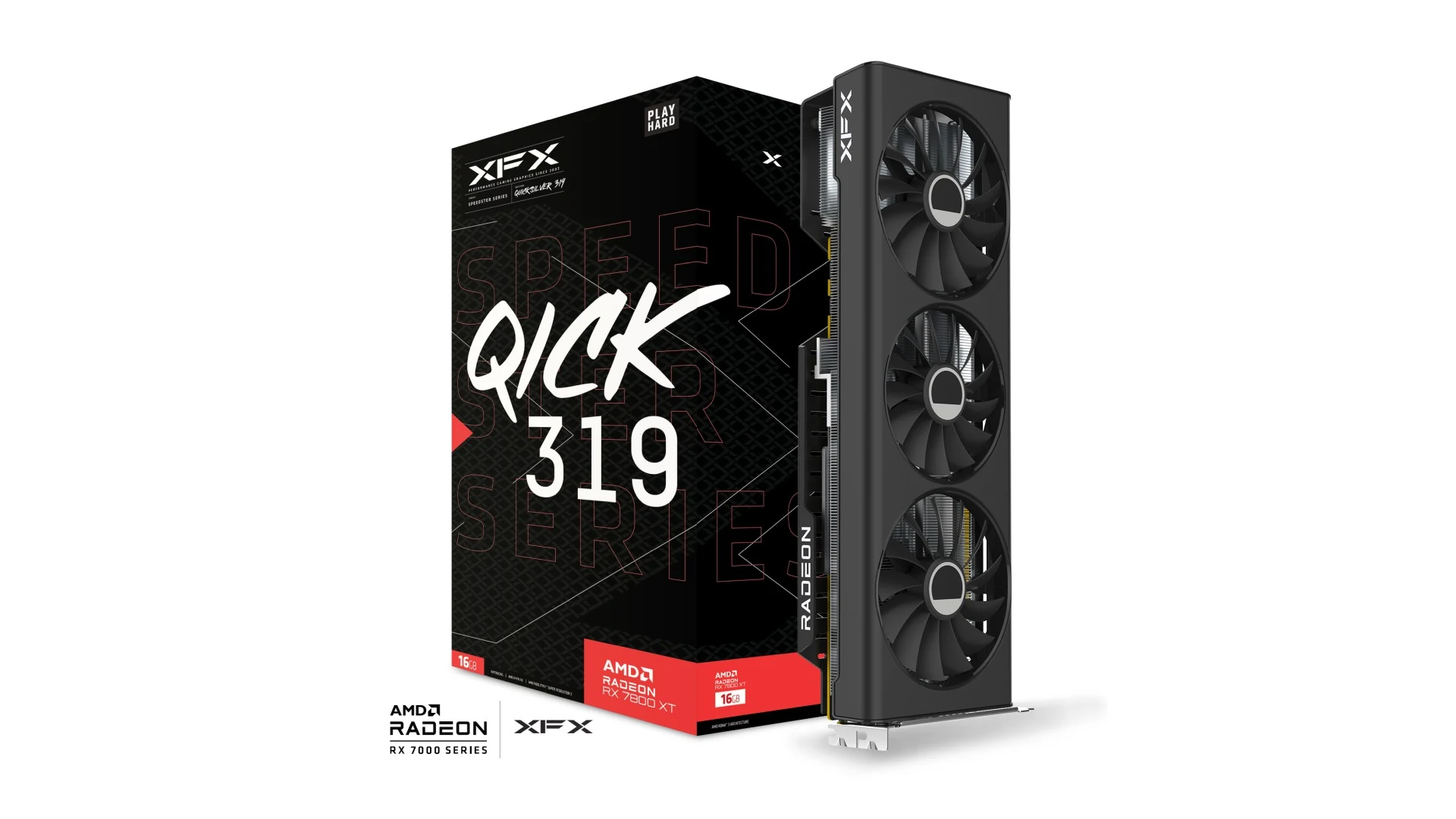 VGA XFX Speedster QICK 319 Radeon RX 7800 XT Core 16GB - GDDR6 - NEW