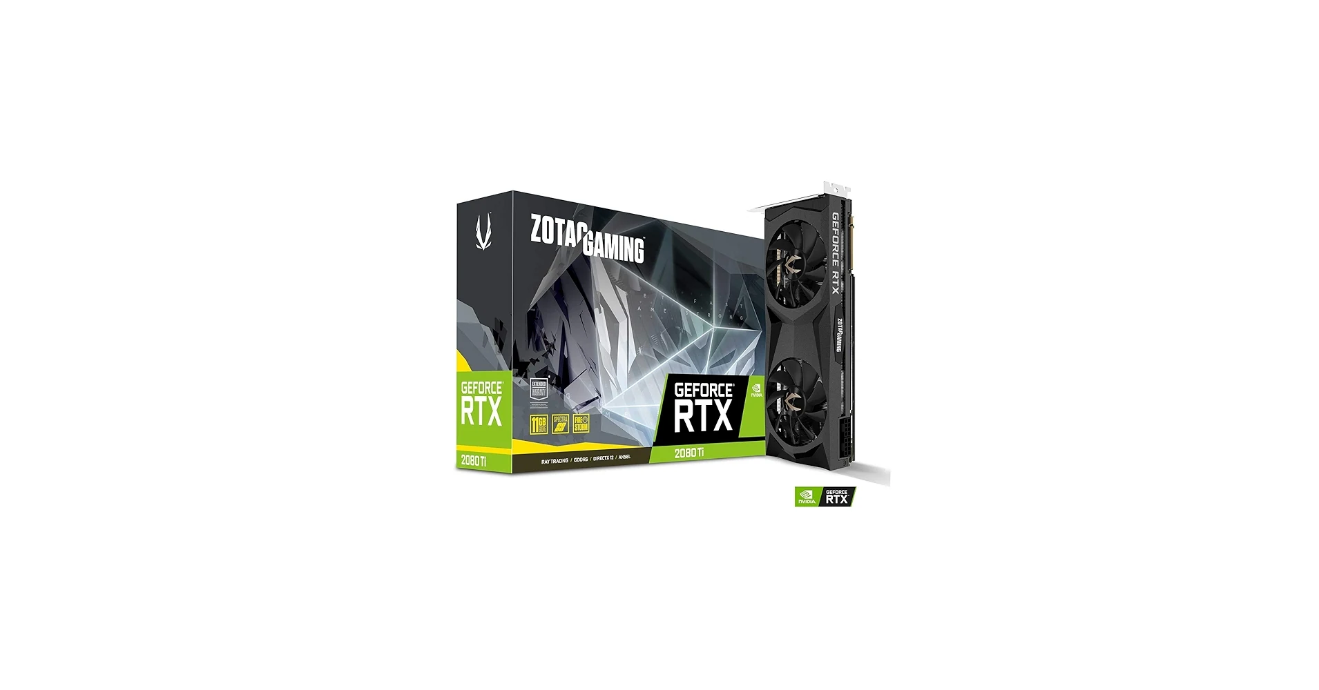 VGA ZOTAC Gaming GeForce RTX 2080 Ti Twin Fan 11GB - GDDR6 - NEW