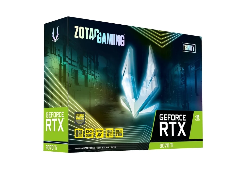 VGA Zotac Gaming GeForce RTX 3070 Ti Trinity 8GB - GDDR6X - NEW