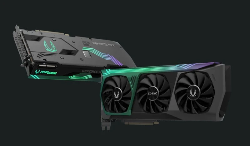 VGA Zotac Gaming GeForce RTX 3080 AMP Holo LHR 10GB - GDDR6X - NEW