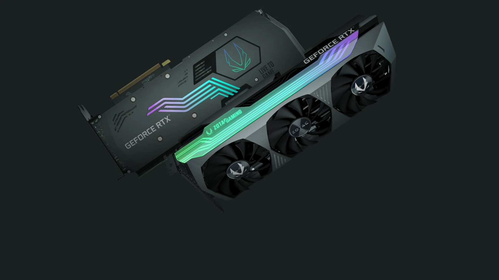 VGA Zotac Gaming GeForce RTX 3080 Trinity LHR 10GB - GDDR6X - NEW