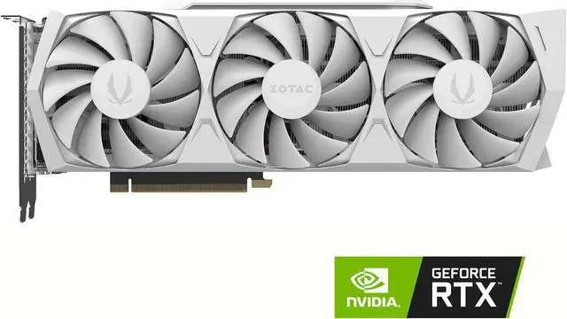 VGA Zotac Gaming GeForce RTX 3080 Trinity OC White Edition LHR 10GB - GDDR6X - NEW