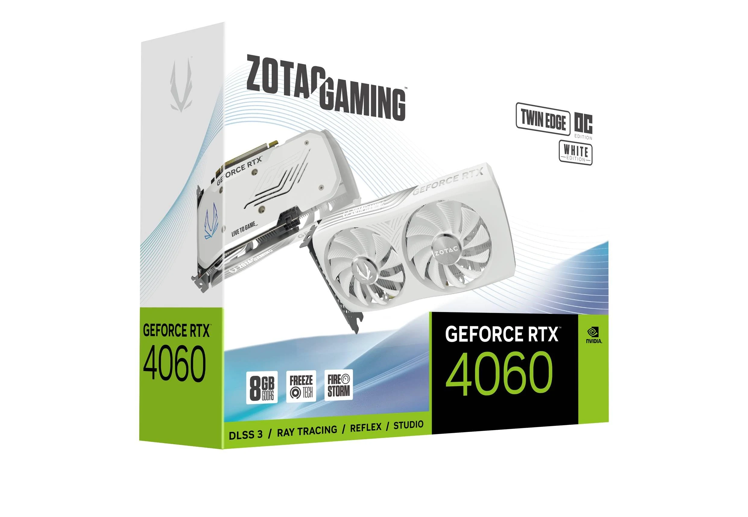 VGA Zotac Gaming GeForce RTX 4060 Ti Twin Edge 8GB - GDDR6 - NEW