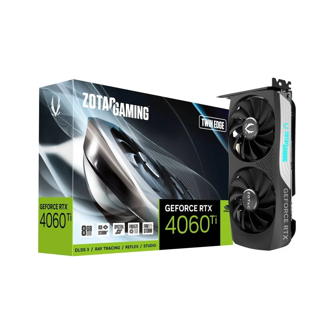 VGA Zotac Gaming GeForce RTX 4060 Ti Twin Edge OC 16GB - GDDR6 - NEW