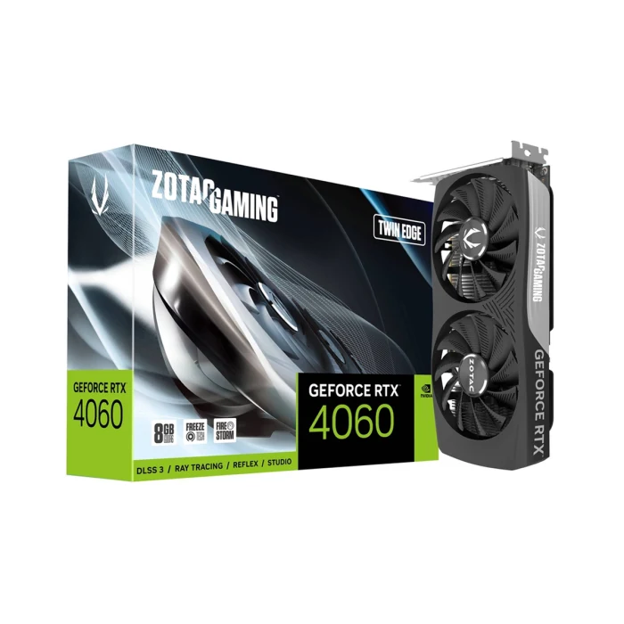 VGA Zotac Gaming GeForce RTX 4060 Twin Edge OC 8GB - GDDR6 - NEW