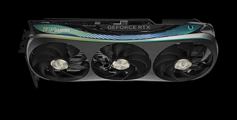 VGA Zotac Gaming GeForce RTX 4070 Ti SUPER Trinity Black Edition 16GB - GDDR6X - NEW