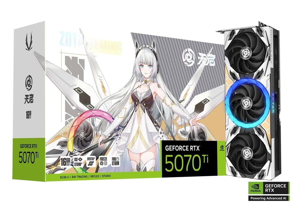 VGA Zotac Gaming GeForce RTX 5070 Ti APOCALYPSE OC 16GB - GDDR7 - NEW