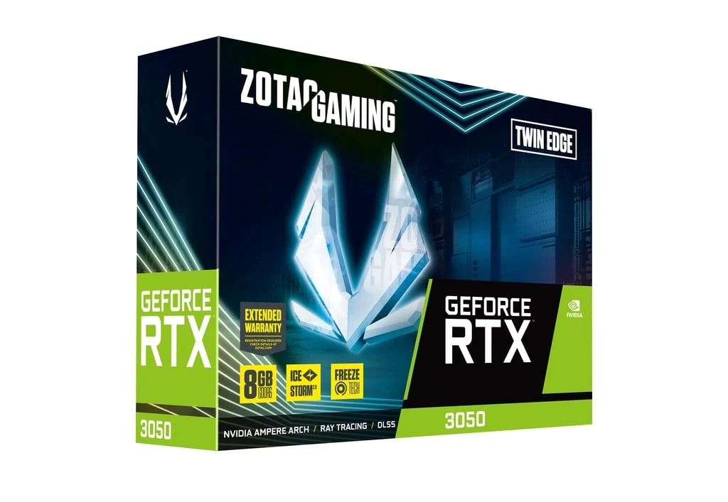 VGA Zotac Gaming RTX 3050 AMP 8GB - GDDR6 - NEW