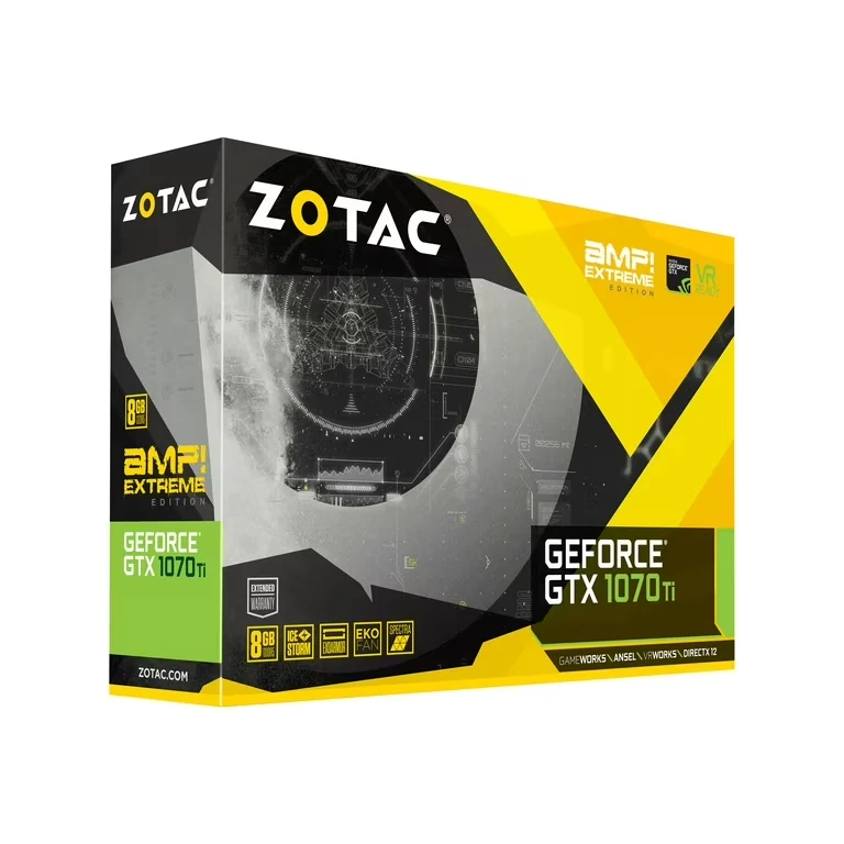 VGA ZOTAC GeForce GTX 1070 AMP Extreme 8GB - GDDR5 - NEW