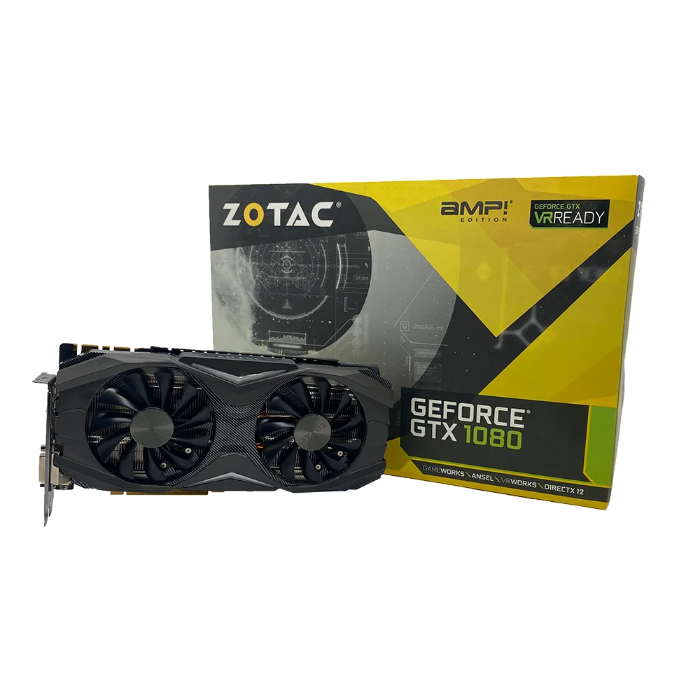 VGA ZOTAC GeForce GTX 1080 AMP Edition 8GB - GDDR5X - NEW
