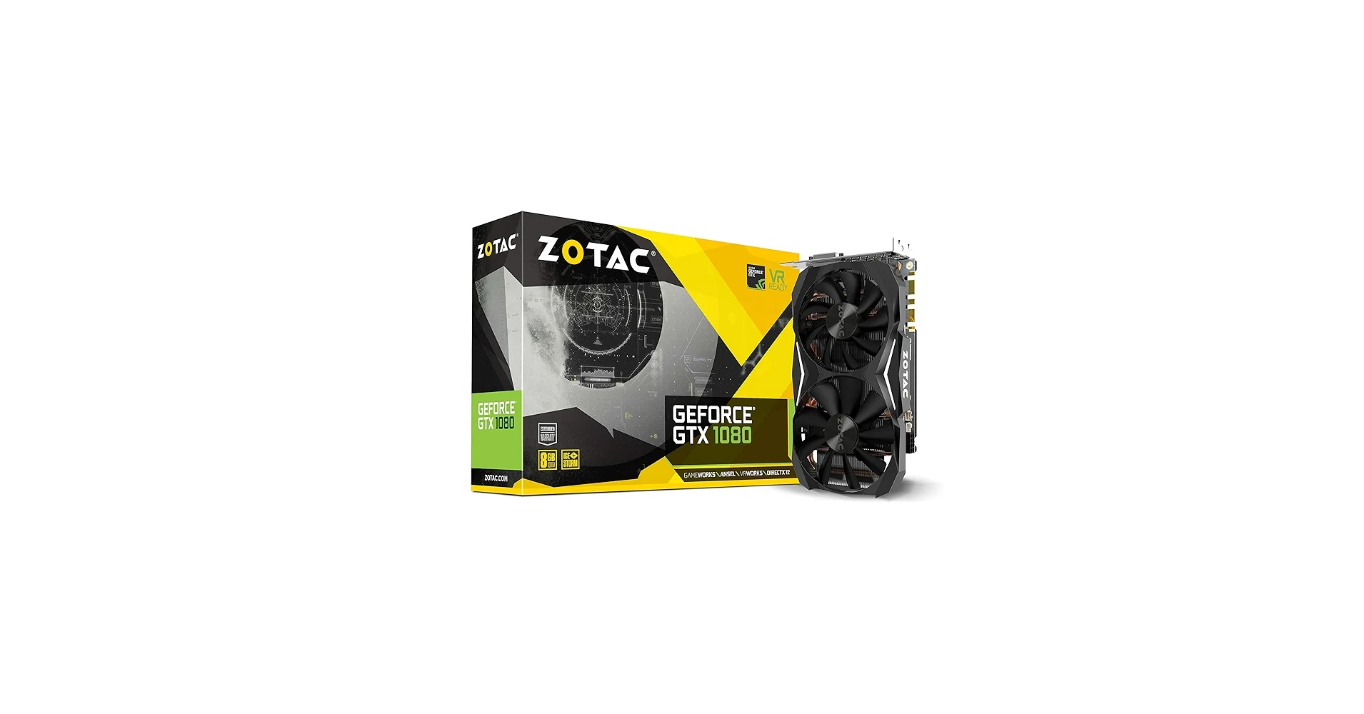 VGA ZOTAC GeForce GTX 1080 Mini 8GB - GDDR5X - NEW